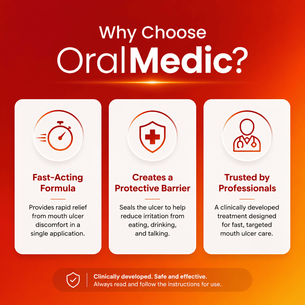 ORALMEDIC® Canker Sore Treatment